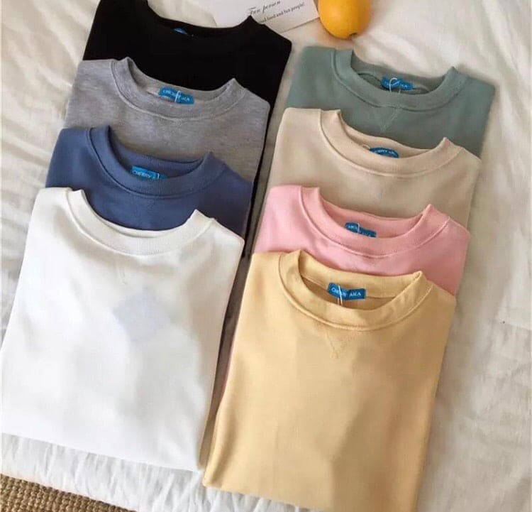 Plain Sweatshirt Plain Sweatshirt
